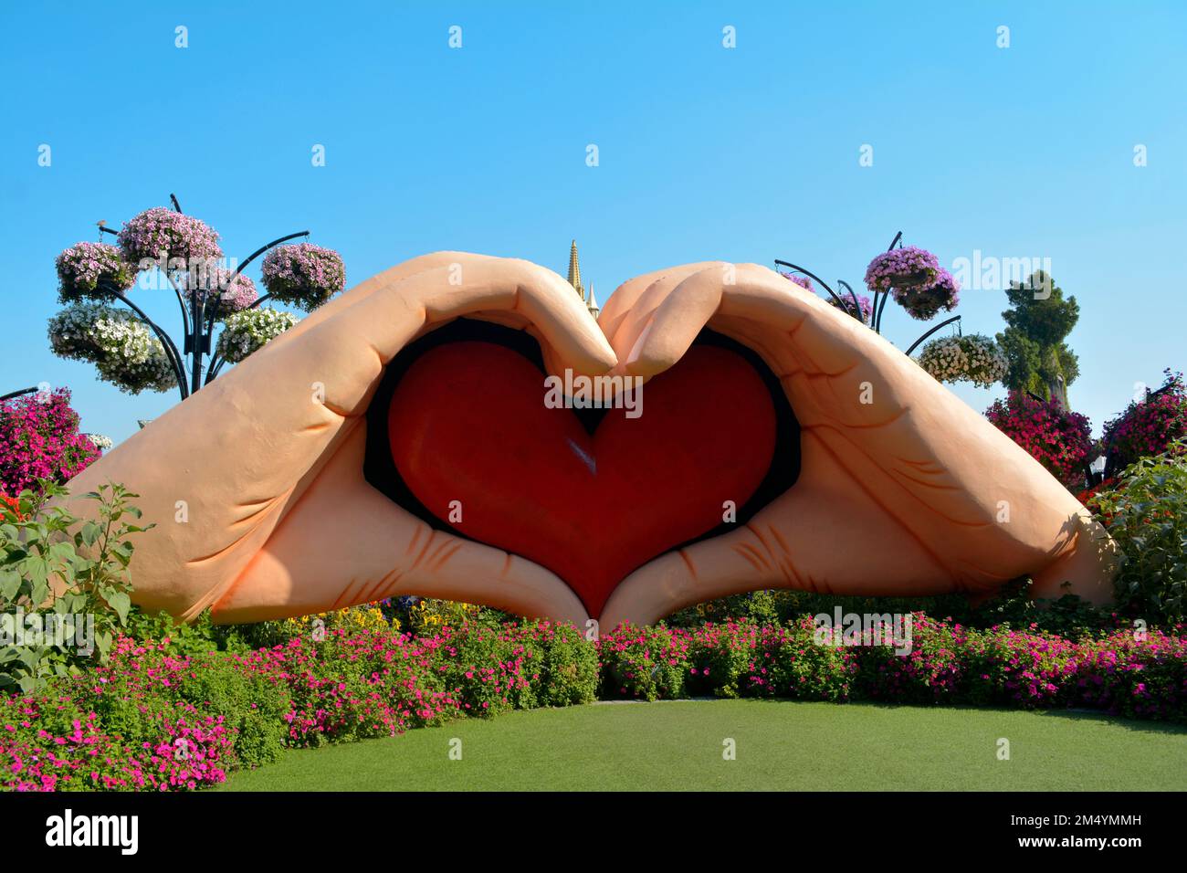 Dubai, United Arab Emirates (UAE), December 2022 Dubai Miracle Garden