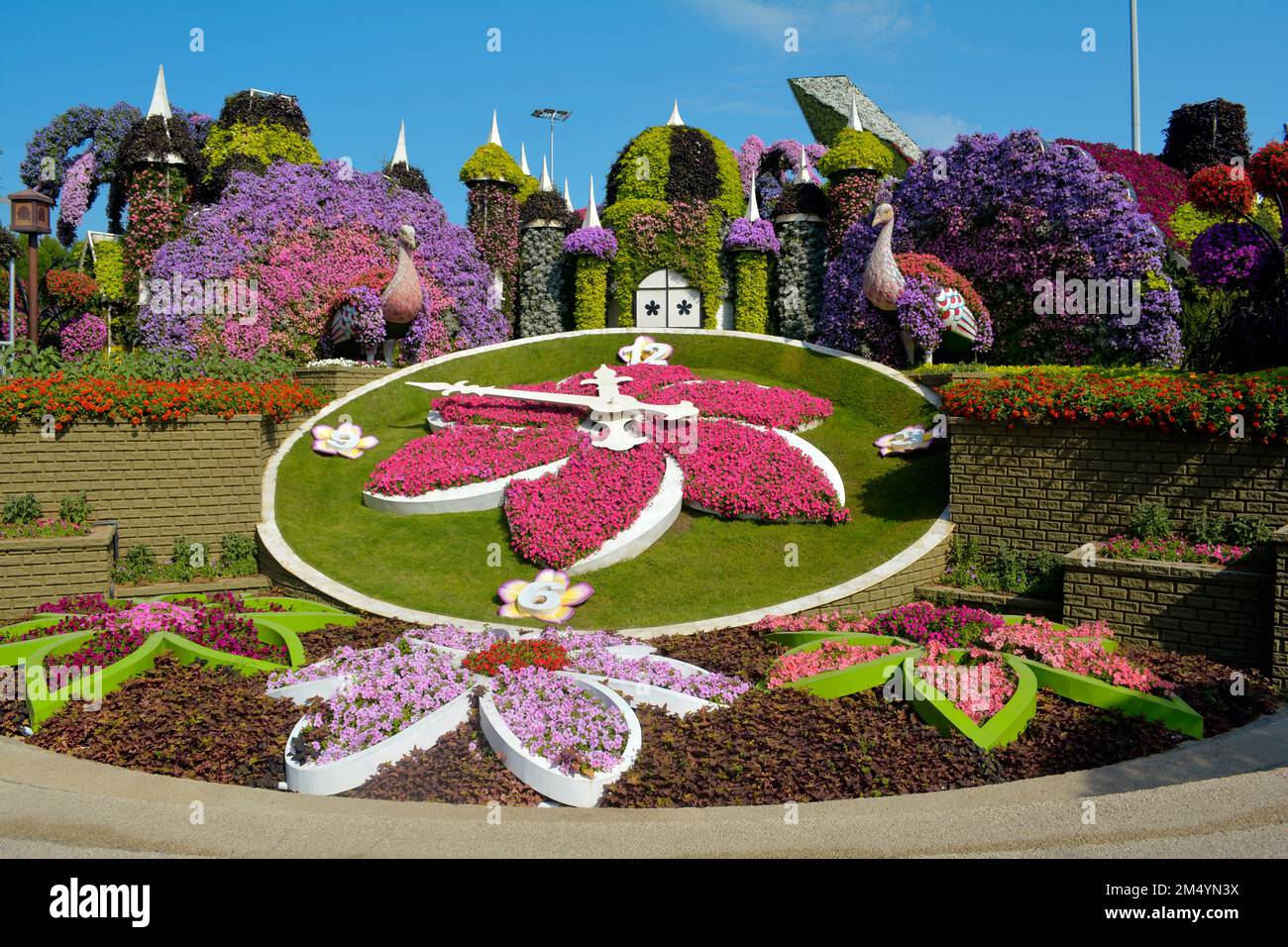 Dubai, United Arab Emirates (UAE), December 2022: Dubai Miracle Garden