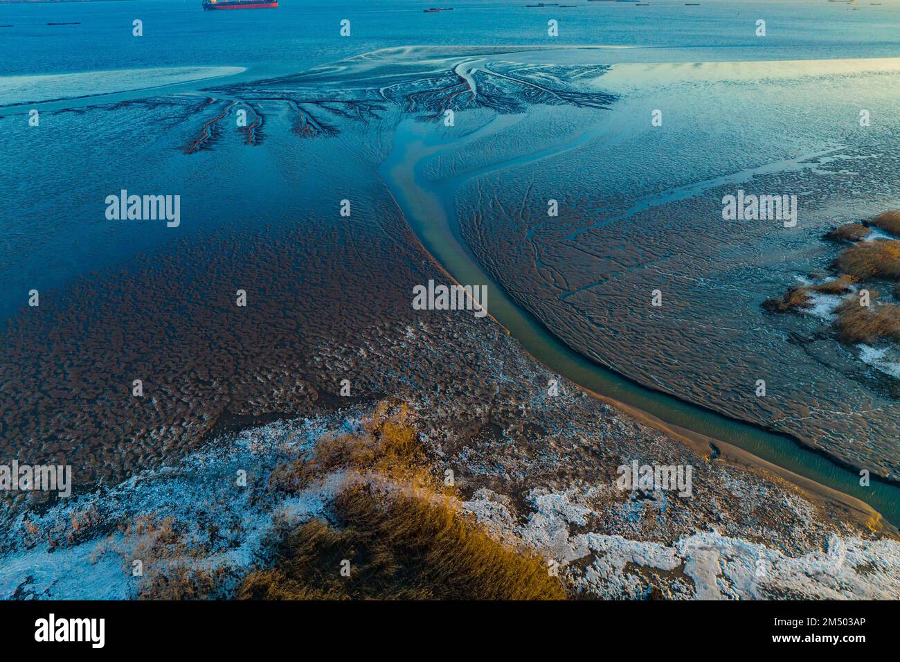 SUZHOU, CHINA - DECEMBER 24, 2022 - An aerial photo shows a 