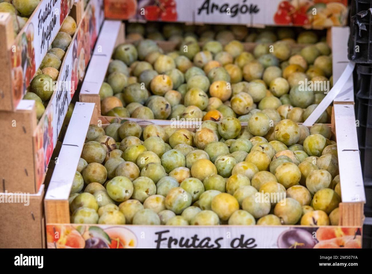 largest wholesale food market in Spain, Madrid, Spain Stock Photo Alamy