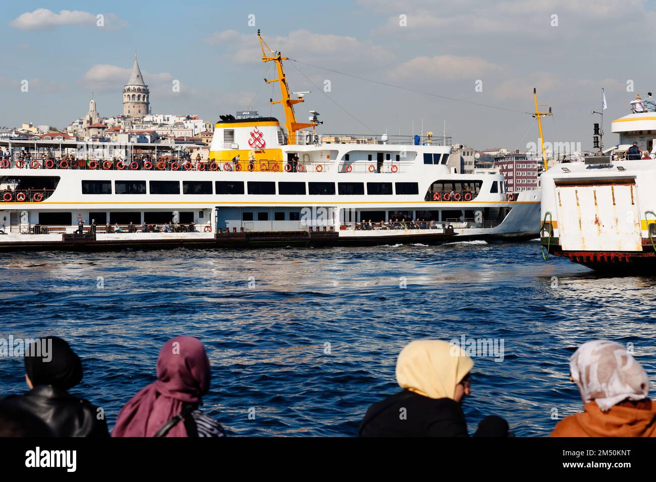 Istanbul Ferry Boats Stock Photo Alamy