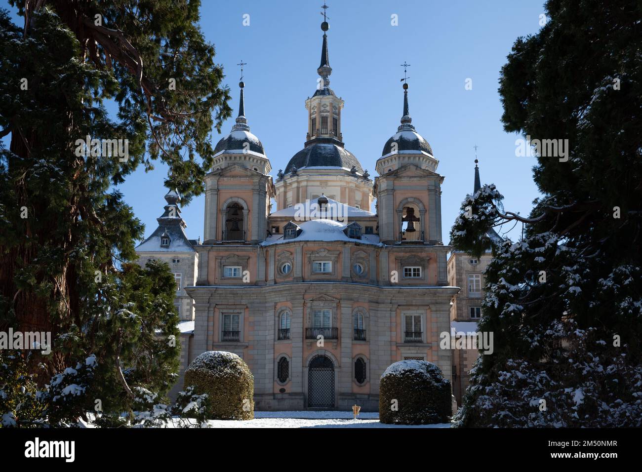 Segovia, Spain 4 January 2022 Royal Collegiate Church of the Palace