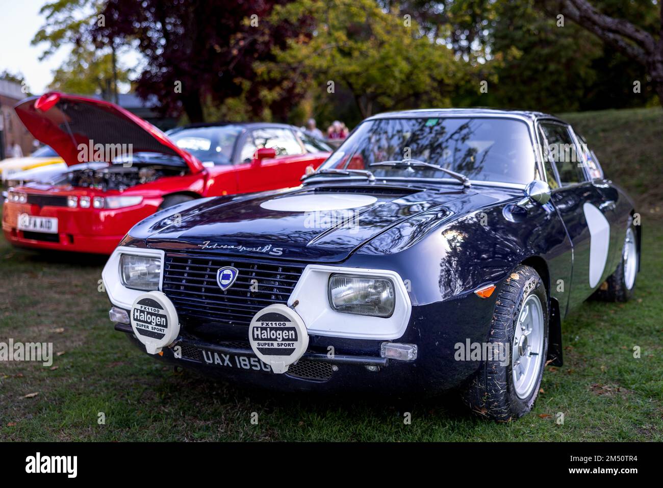 1969 Lancia Fulvia Sport Zagato 'UAX 185G' on display at the