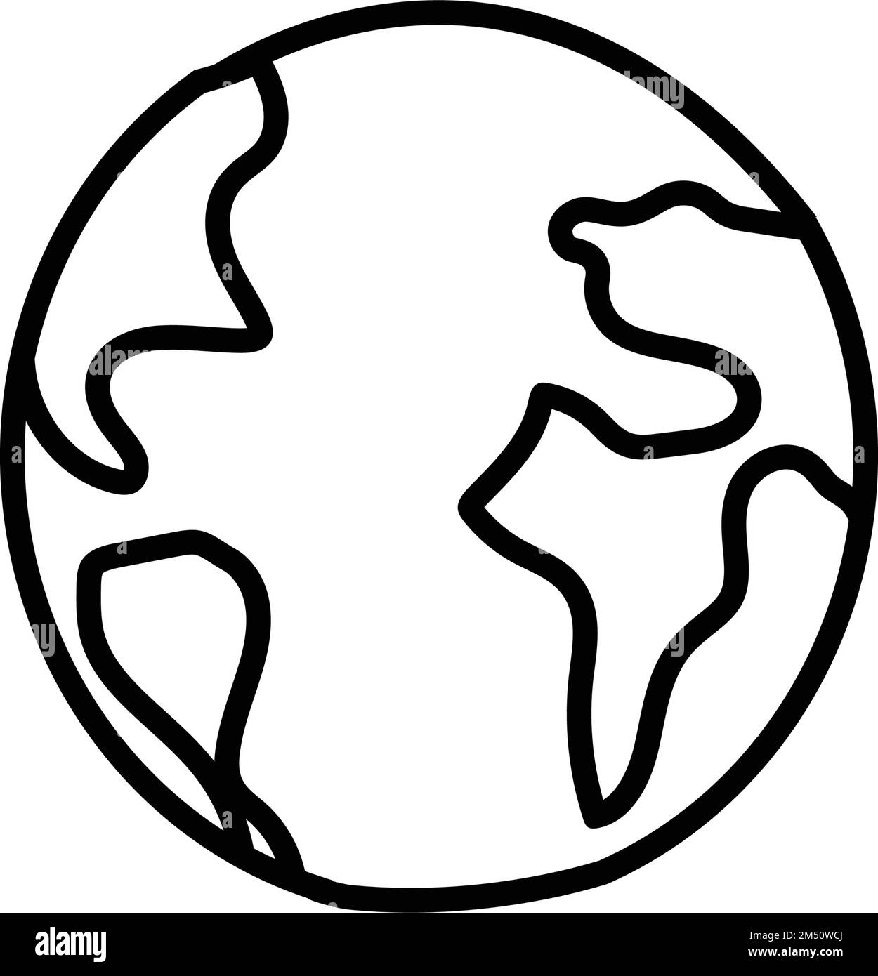 globe-of-the-world-stock-vector-image-art-alamy