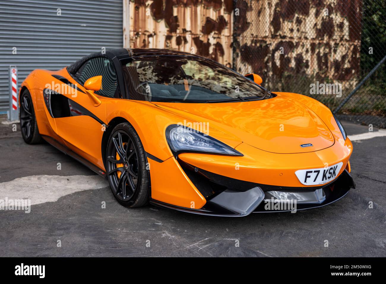 2018 McLaren 570S 'F7 KSK' on display at the October Scramble held