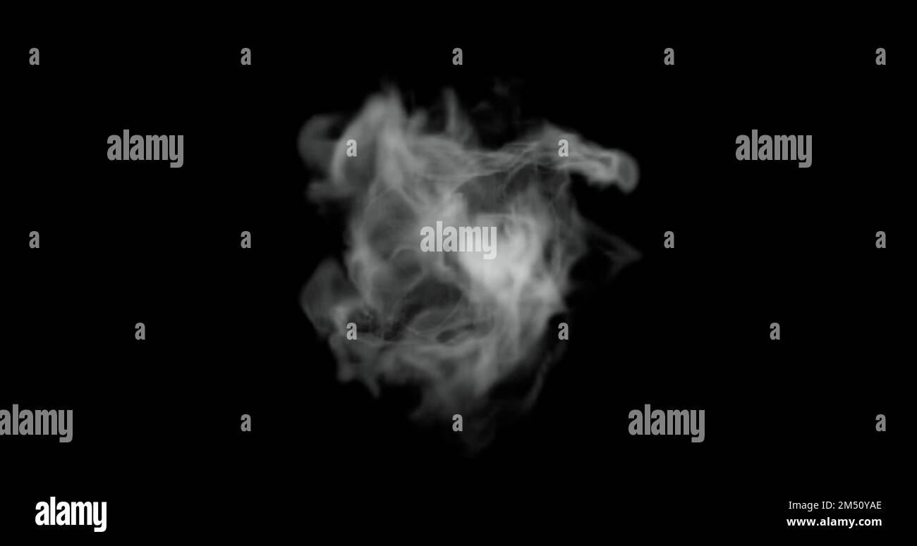 isolated steam or gas smoke texture for fire or hot temperature Stock ...