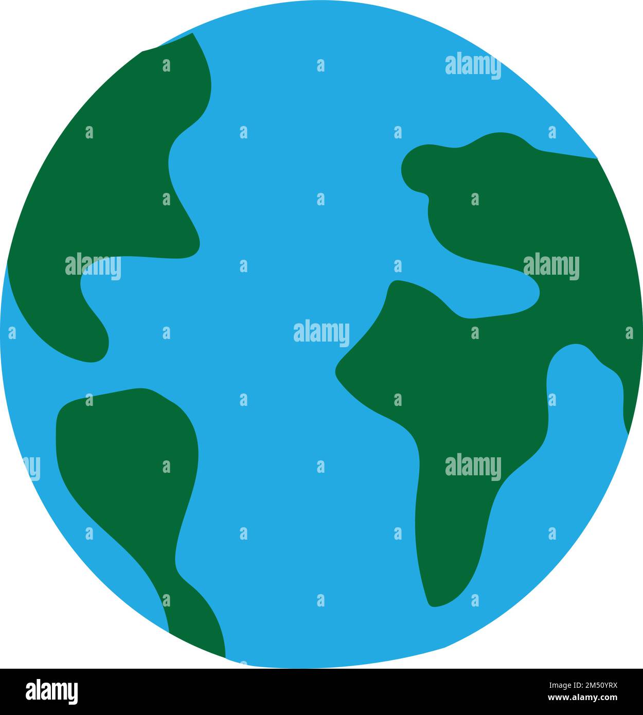 Globe world hand drawn clipart illustration Stock Vector Image & Art ...
