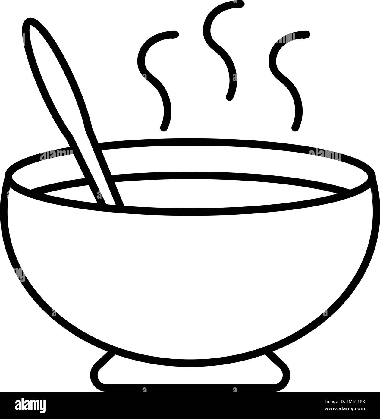 Soup icon design template clipart illustration Stock Vector Image &amp; Art ...