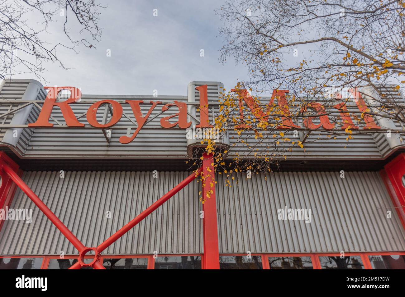 Southend on Sea, UK. 24th Dec, 2022. The Royal Mail Delivery Office and Mail Centre is closed in Southend due to industrial action from the Communication Workers Union. Penelope Barritt/Alamy Live News Stock Photo