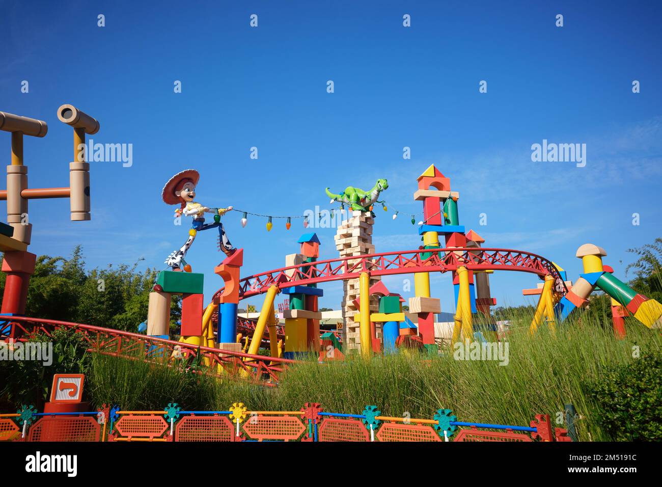 the Slinky Dog Dash Toy Story Land Disney World Hollywood Studios
