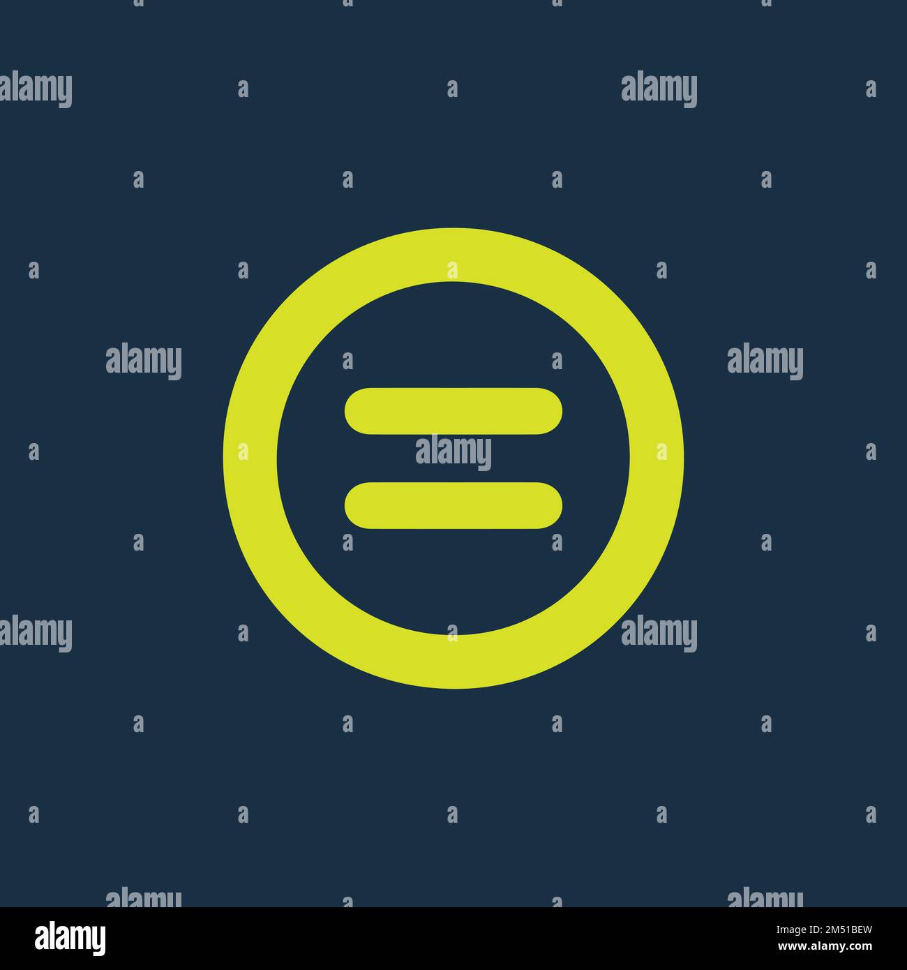 Round Green Icon Of Equals Symbol On Dark Blue Background Basic round-green-icon-of-equals-symbol-on-dark-blue-background-basic