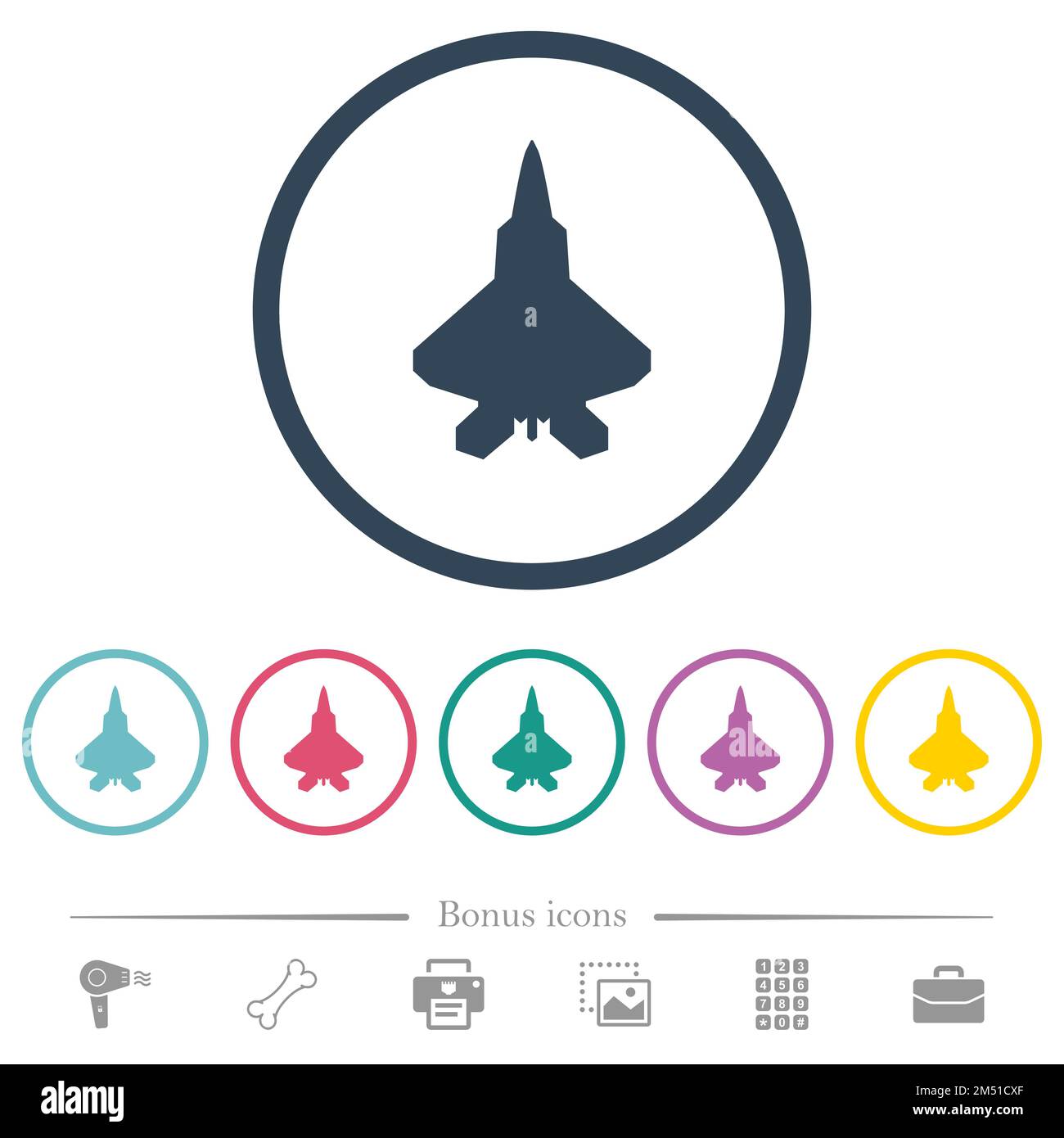 Fighter jet icons hi-res stock photography and images - Alamy