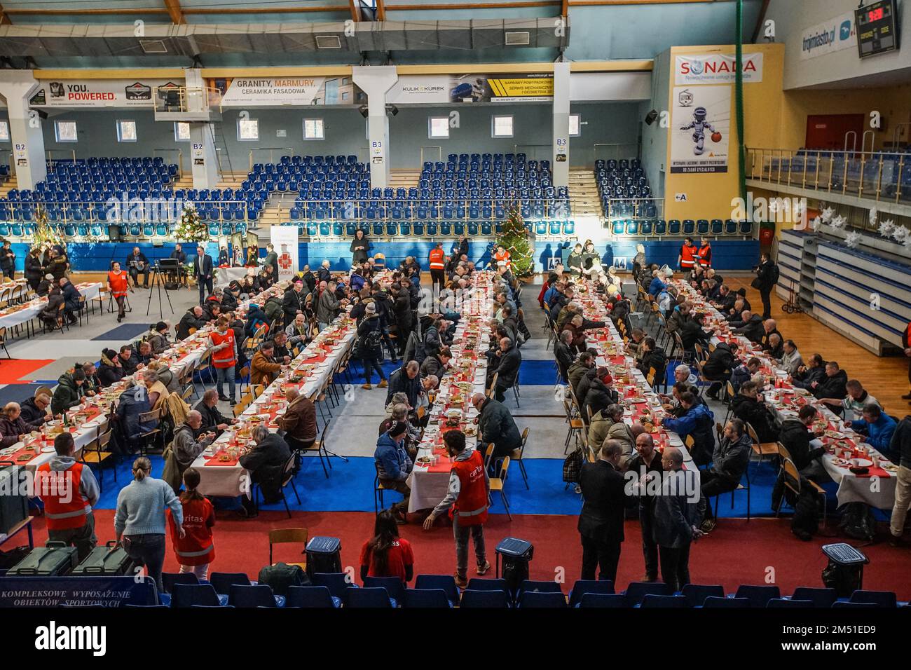 sopot-poland-24th-dec-2022-over-300-people-took-part-in-the