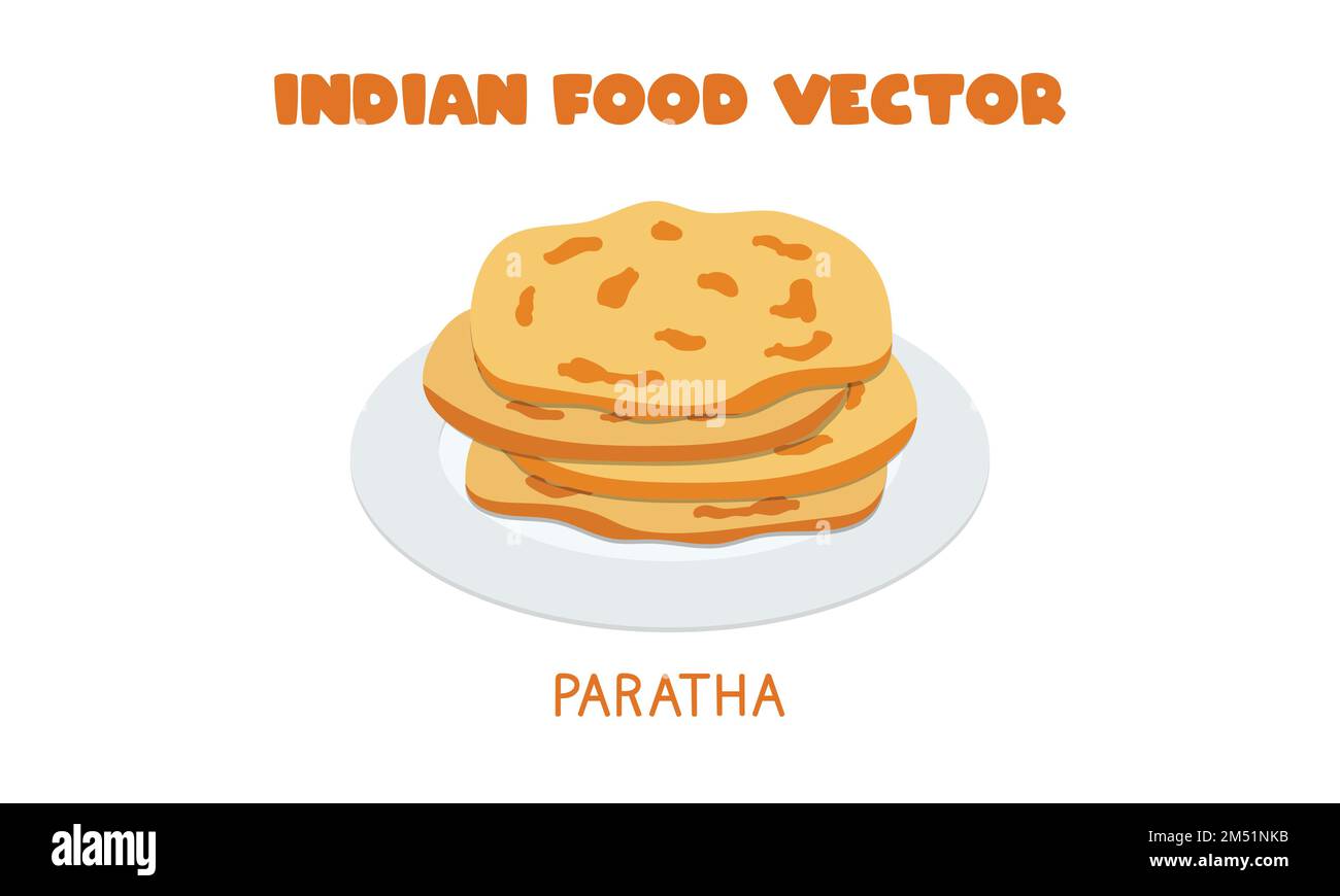 Paratha Stock Vector Images - Alamy