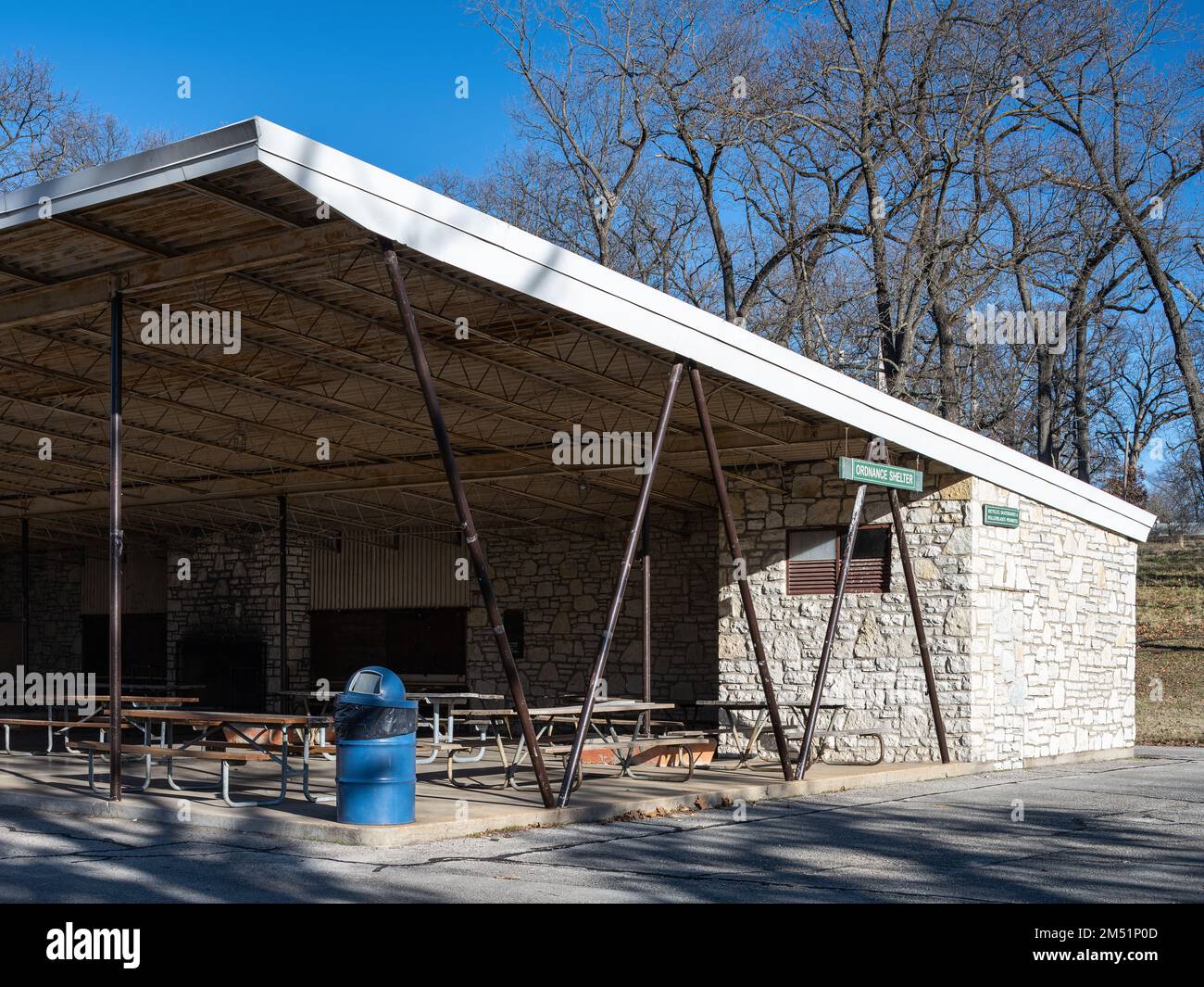 Sylvan Springs park ordinance shelter Stock Photo Alamy