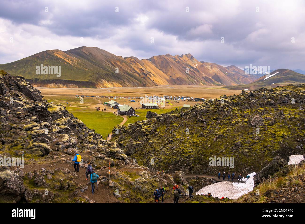 Landmannalaugar Iceland August 20 2022 HIking In The Highlands 
