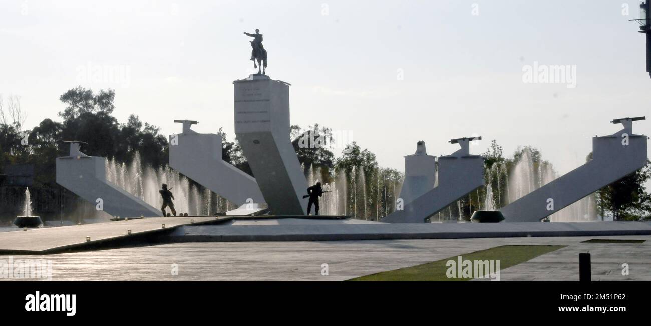 Puebla, Puebla, USA. 11th Dec, 2022. This plaza in Puebla, Mexico