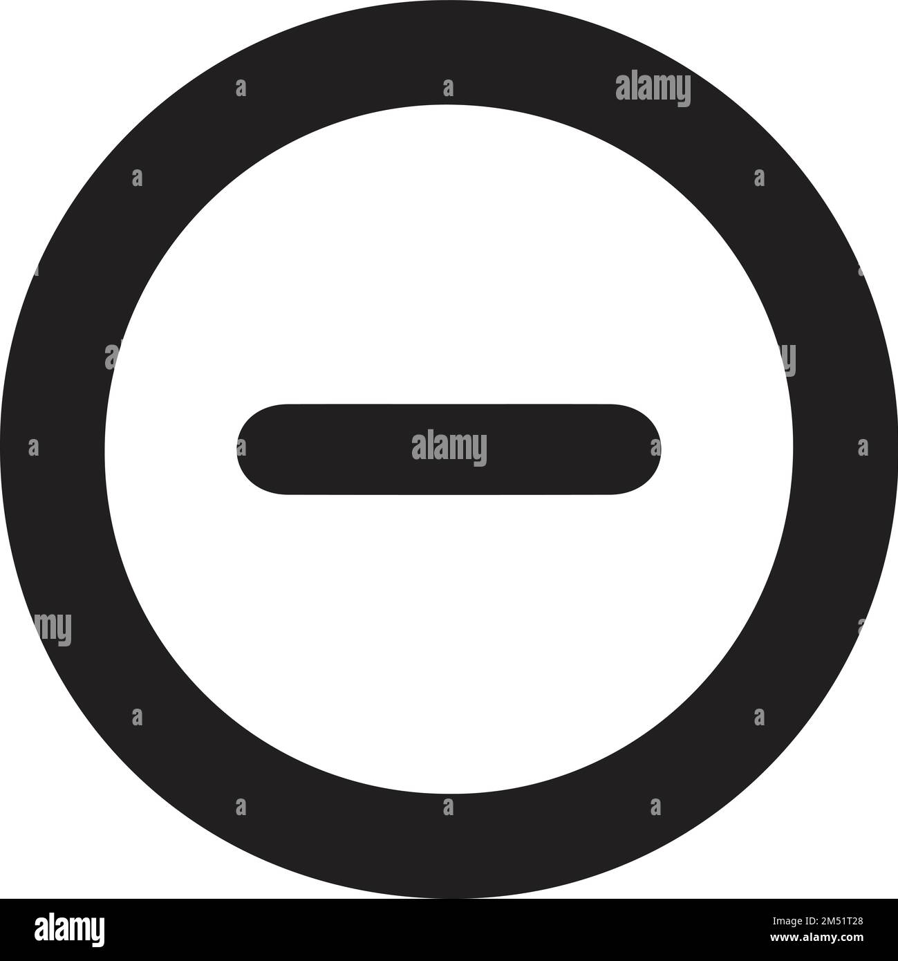 Round icon of a plus symbol. Basic mathematical symbol Stock Vector