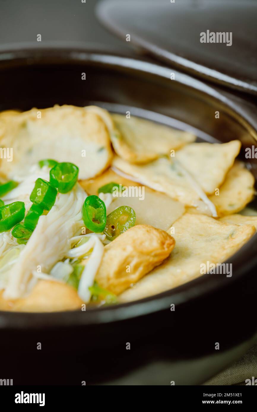 Omukguk, Fishcake Soup Made by boiling fishcake and radish seasoned