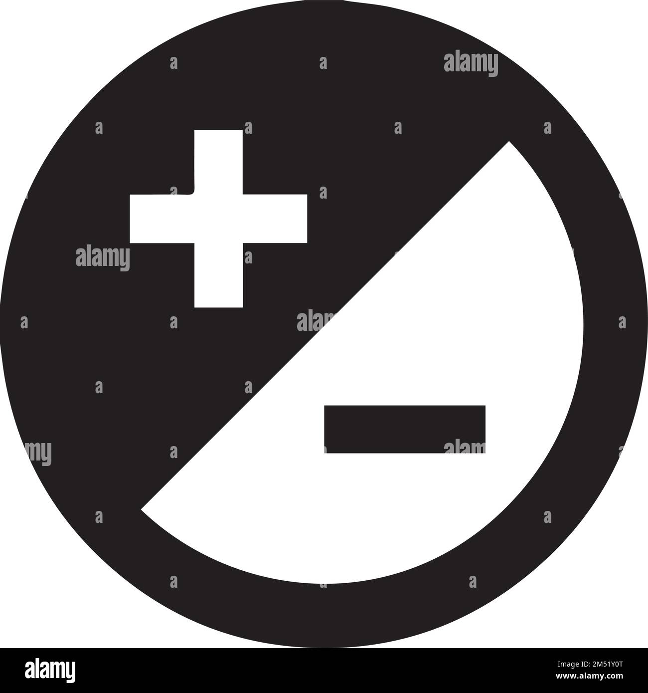 Latex minus symbol hi-res stock photography and images - Alamy