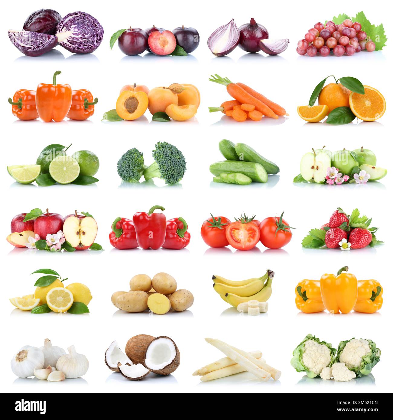 Orange Fruits And Vegetables List
