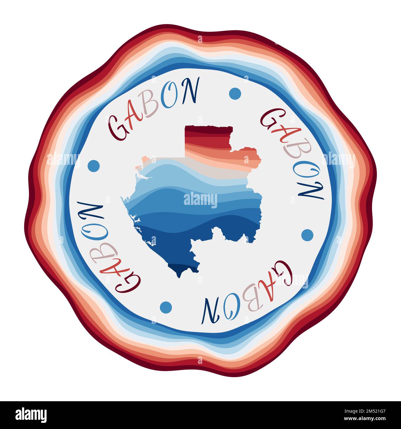 Gabon text Cut Out Stock Images & Pictures - Alamy