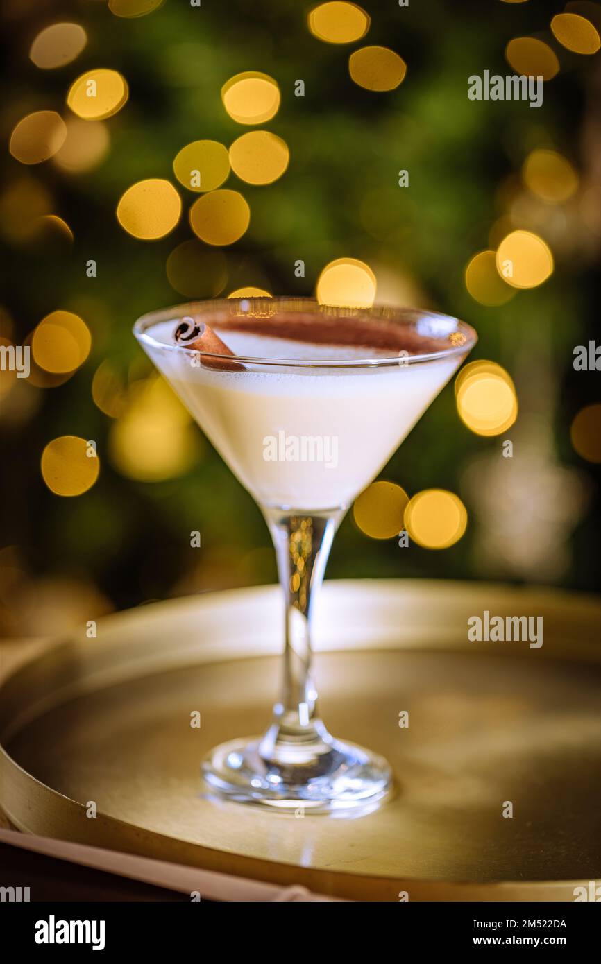 Gingerbread Christmas Martini Glasses