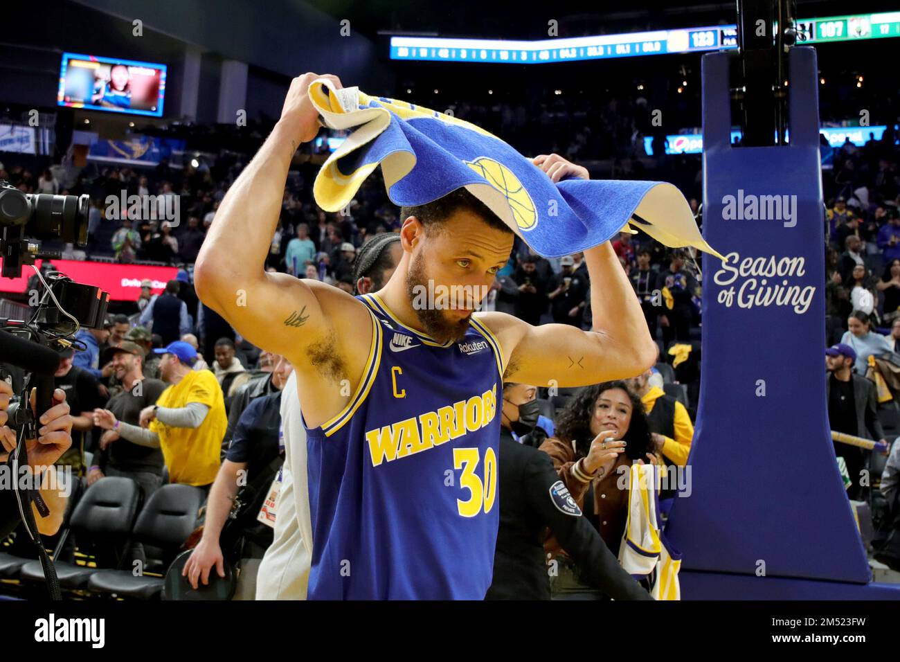 San Francisco USA. 10th Dec 2022. Golden State Warriors guard