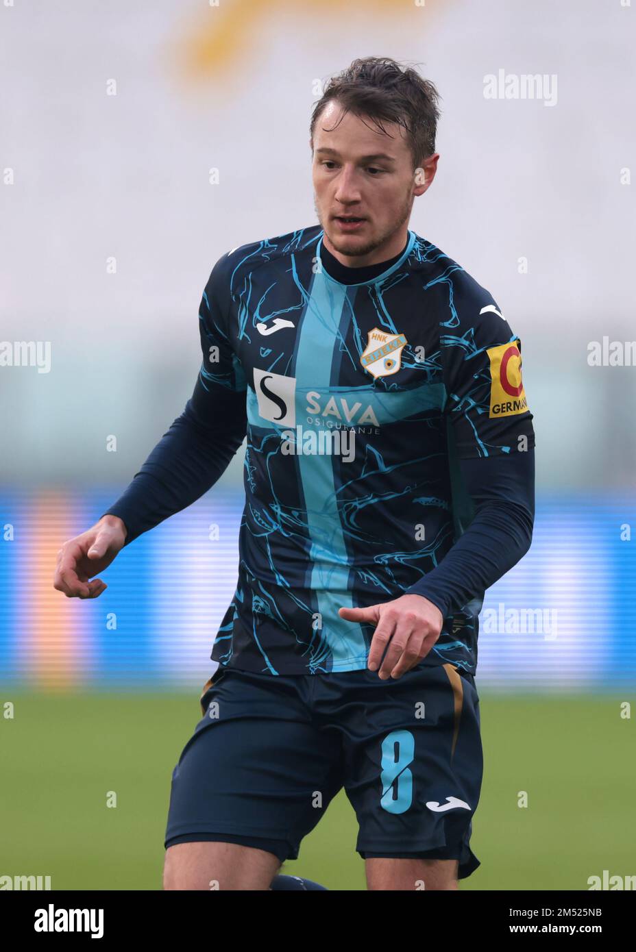 Liber Rijeka Turin, Italy, 22nd December 2022. Adrian Liber of Rijeka during the ...