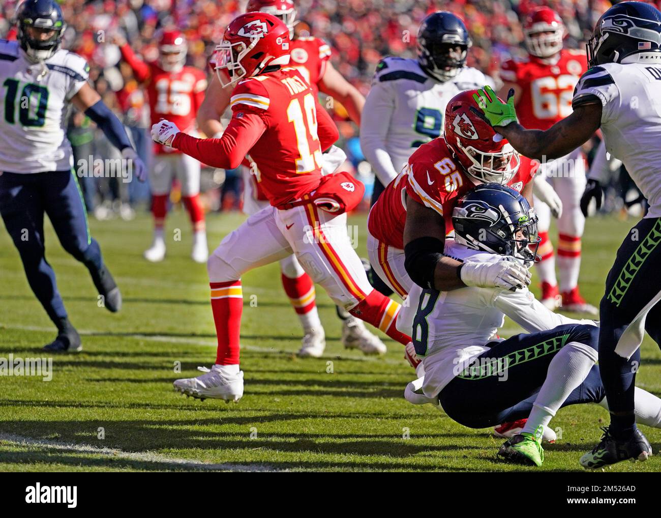 Trey smith chiefs hi-res stock photography and images - Alamy
