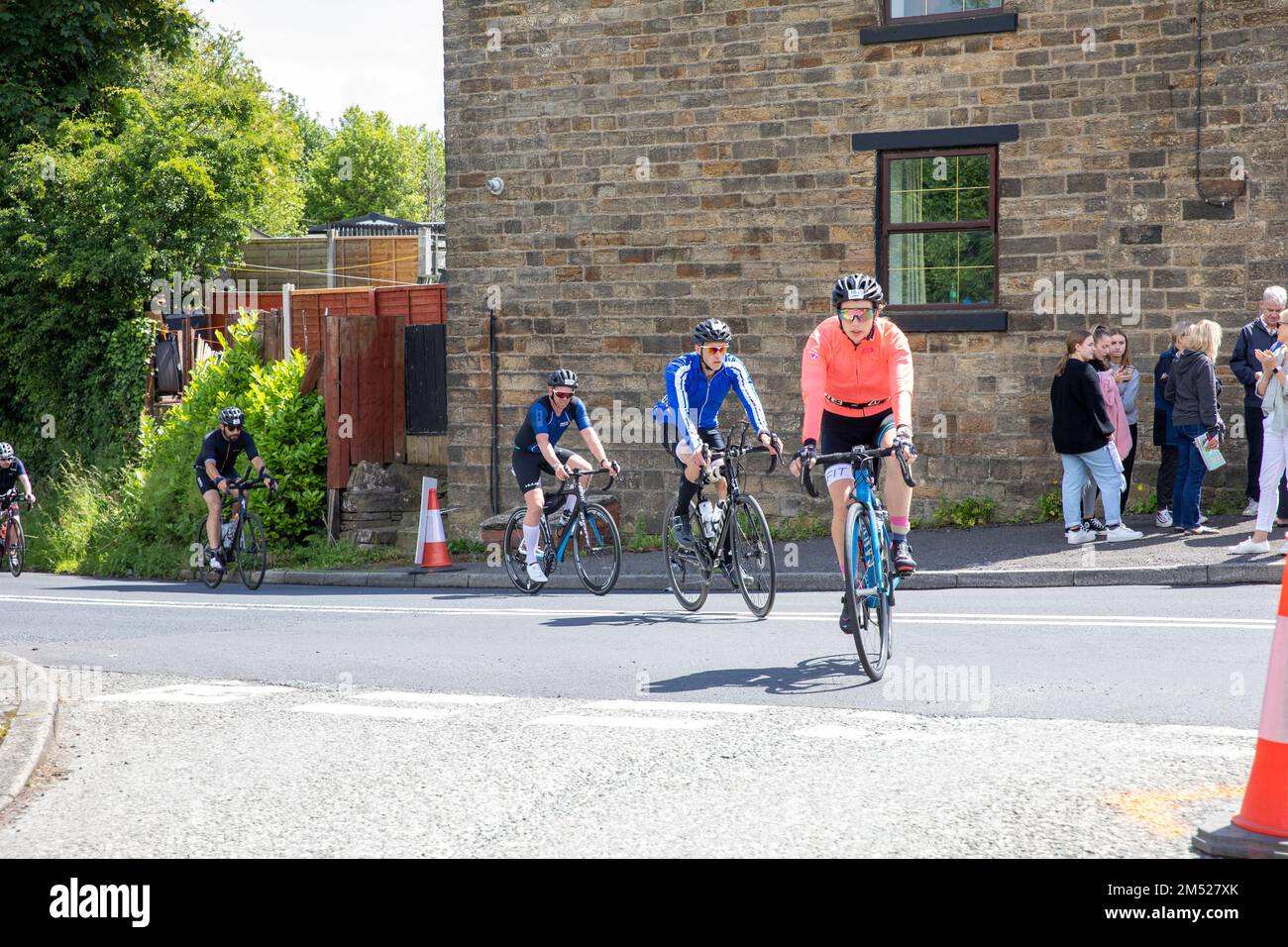 Ironman UK road race cycling event in Bolton Greater Manchester 2022