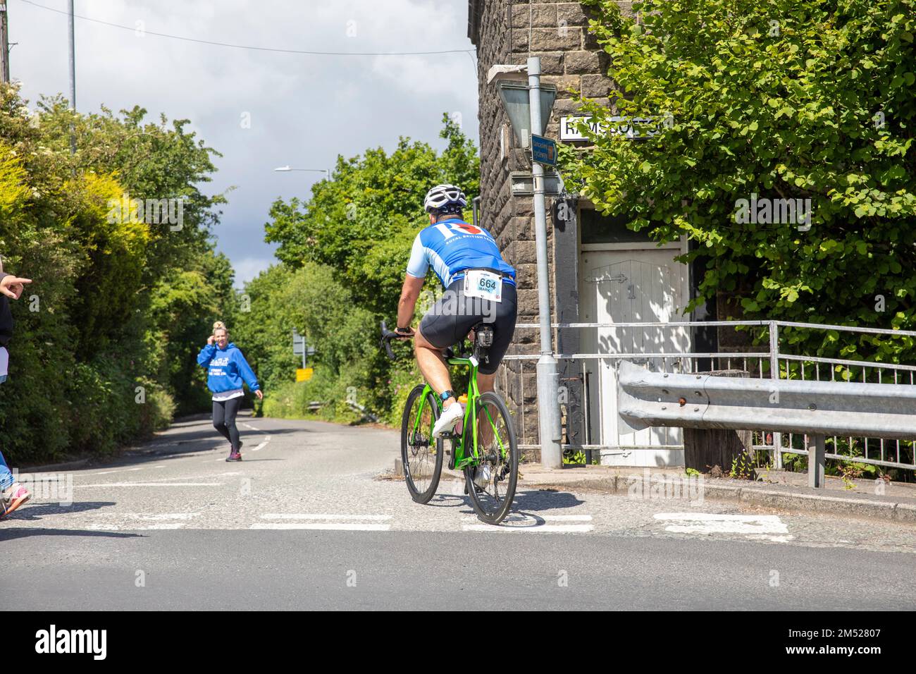 Ironman UK road race cycling event in Bolton Greater Manchester 2022