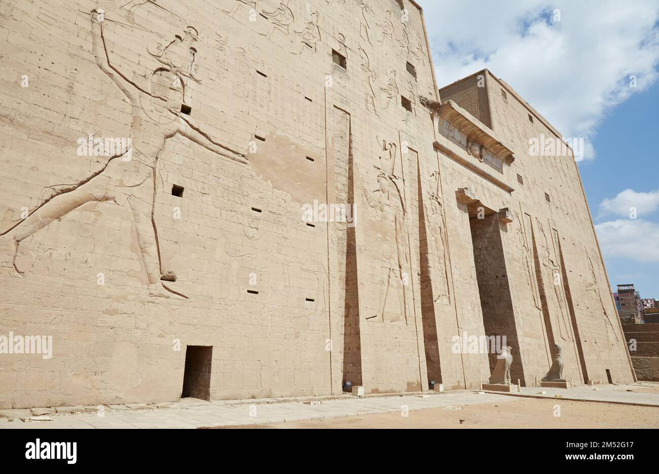 Edfu, the Temple of Horus, Widely Considered Egypt's Best-Preserved ...
