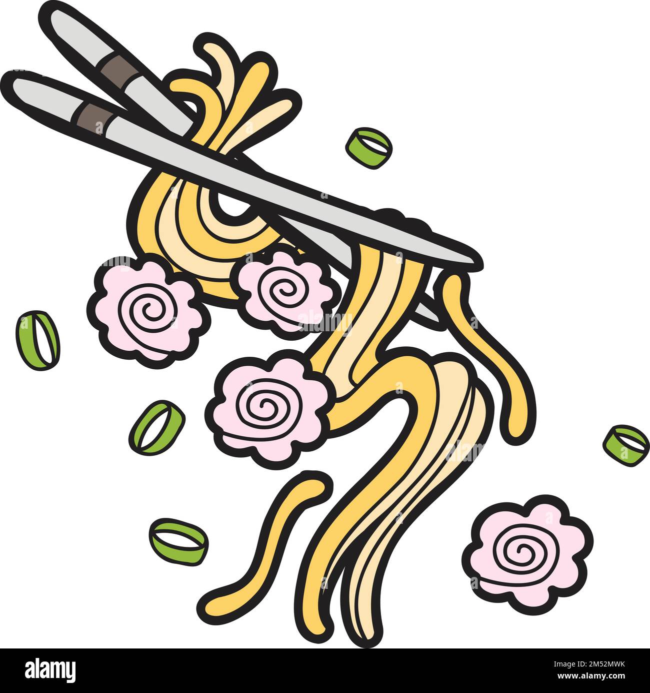 hand-pulled-noodle-stock-vector-images-alamy
