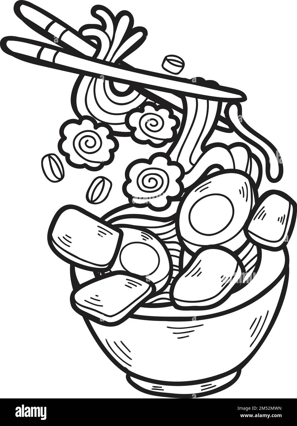 Japanese Food Clipart Black And White