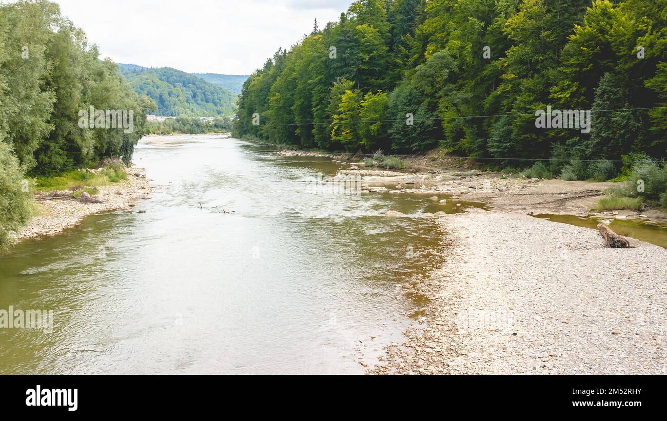 Strong river waves flowing through hi-res stock photography and images ...