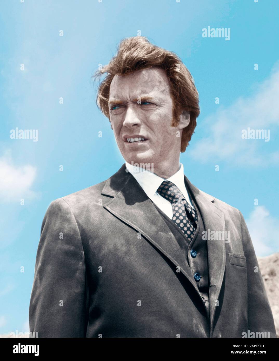 CLINT EASTWOOD in DIRTY HARRY (1971), directed by DON SIEGEL. Credit