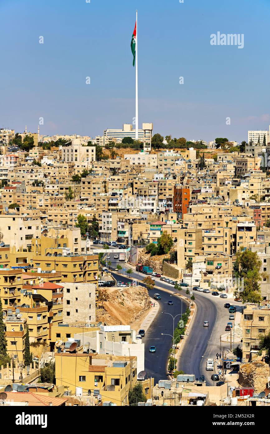 Amman Jordan. Cityscape Stock Photo