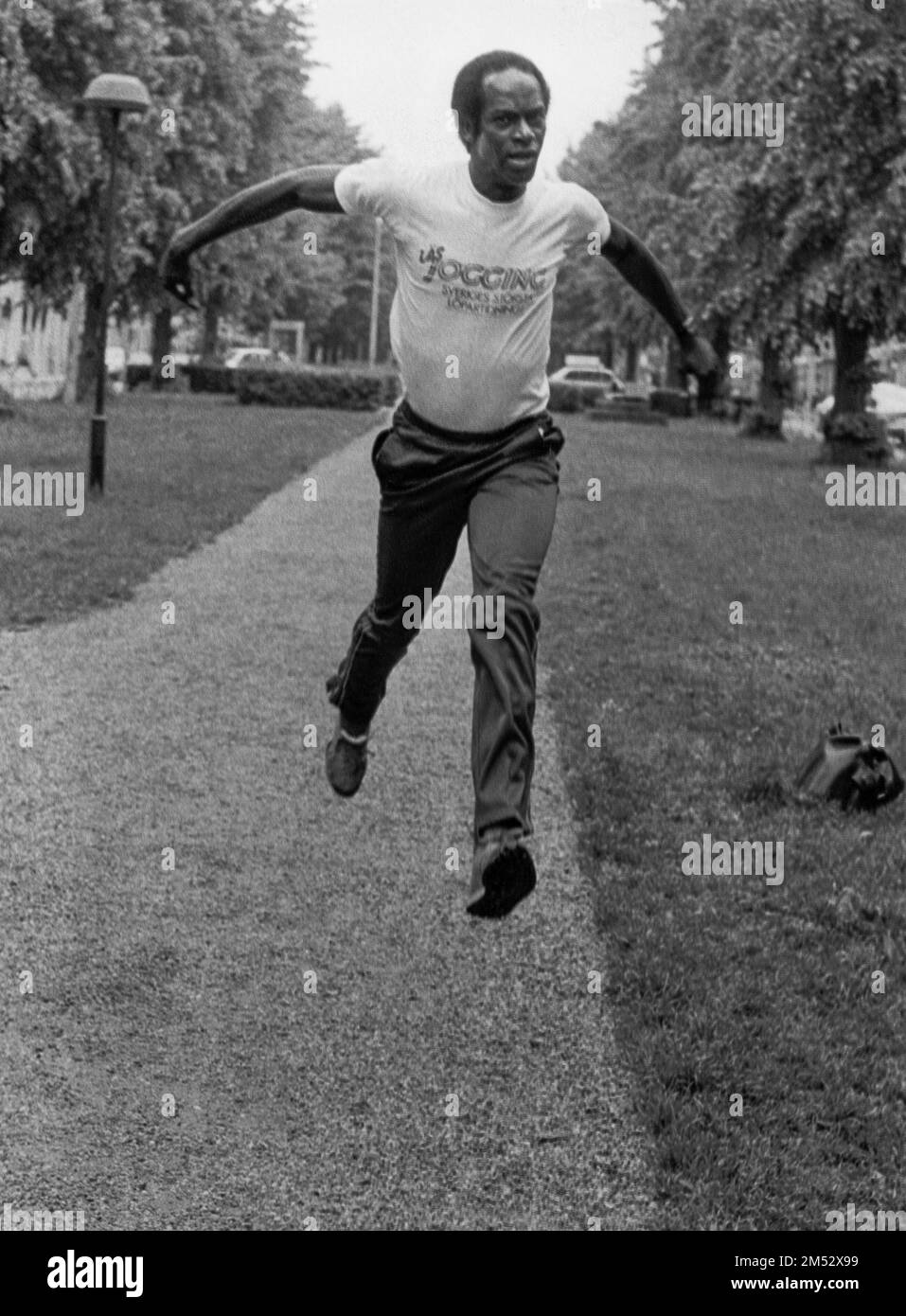 BOB BEAMON USA Olympic long jump athlete known for his world record at