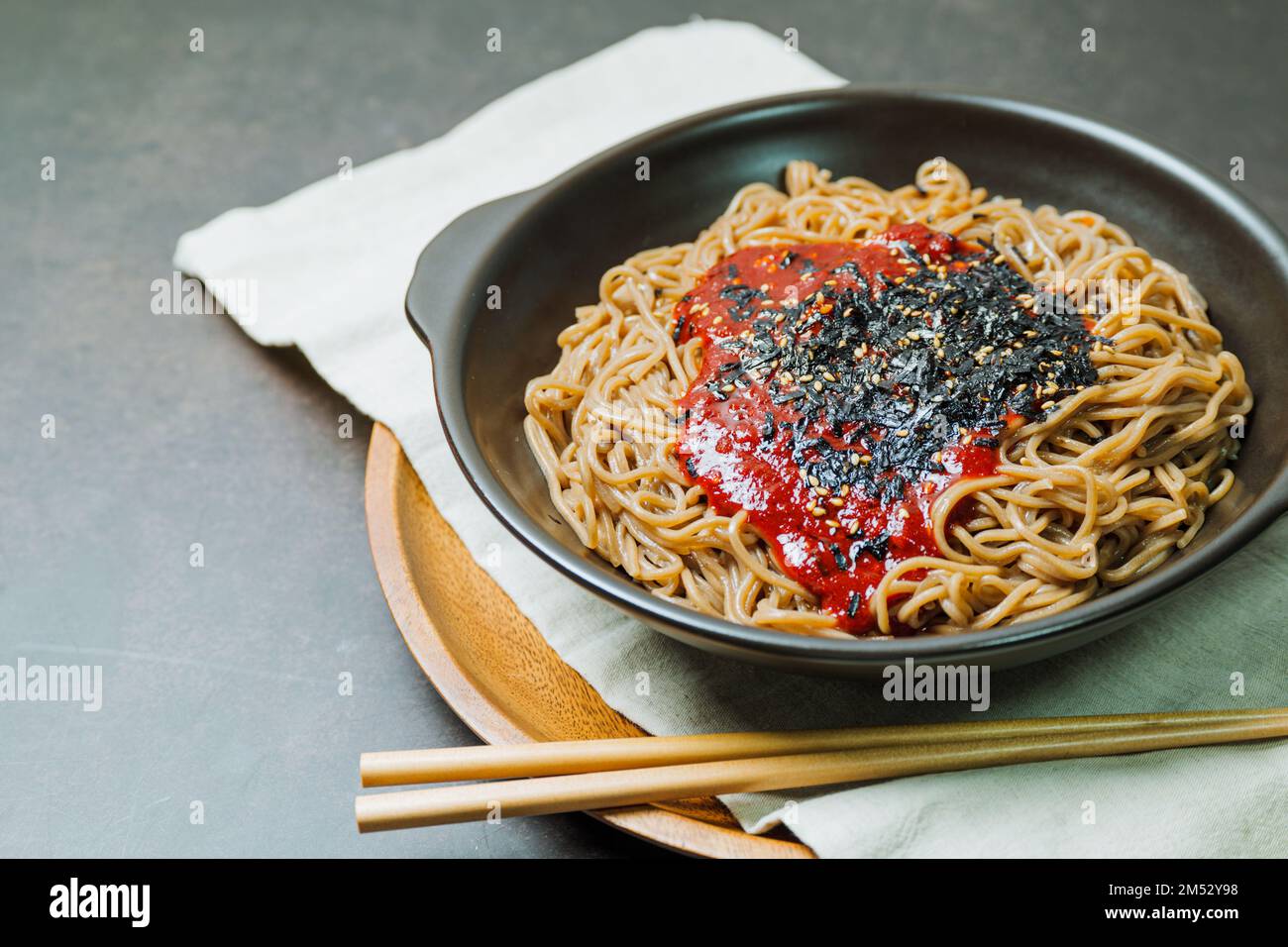 Bibim soba noodles hi-res stock photography and images - Alamy