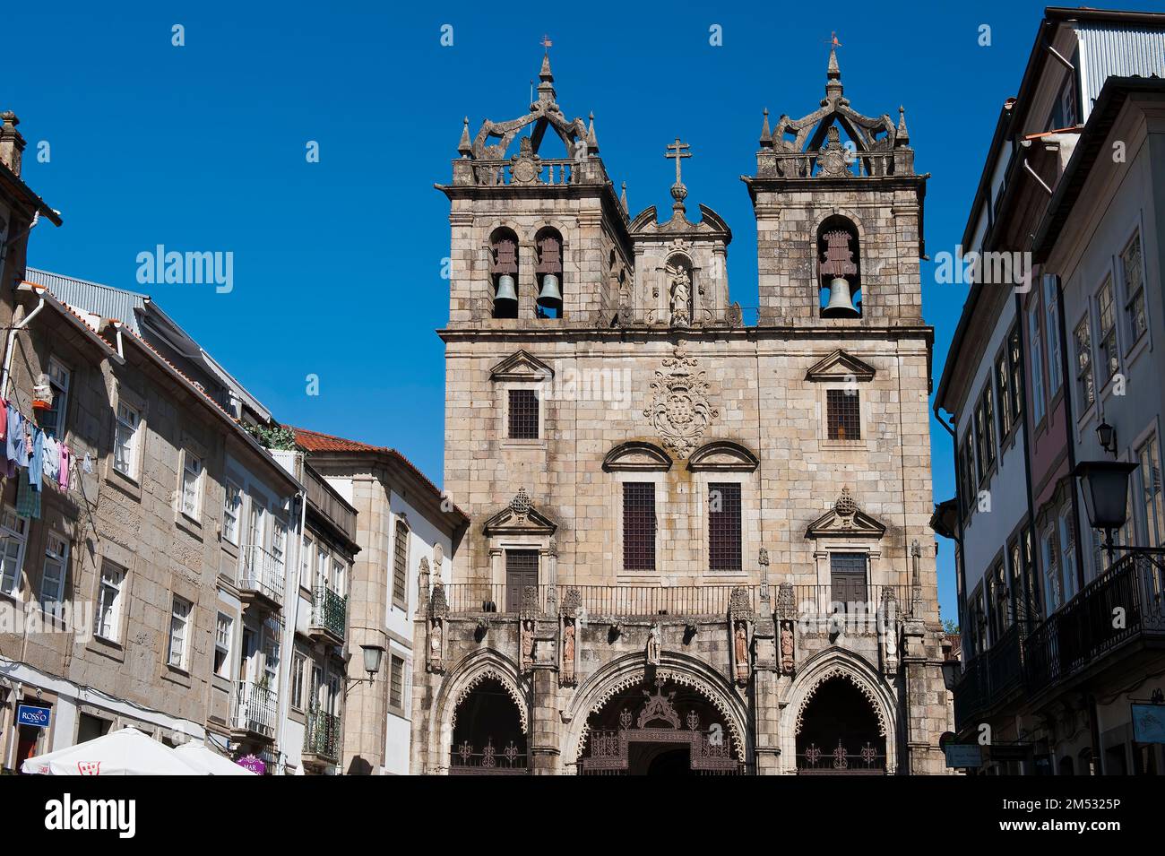 Cathedral of Braga, Minho, Portugal Stock Photo