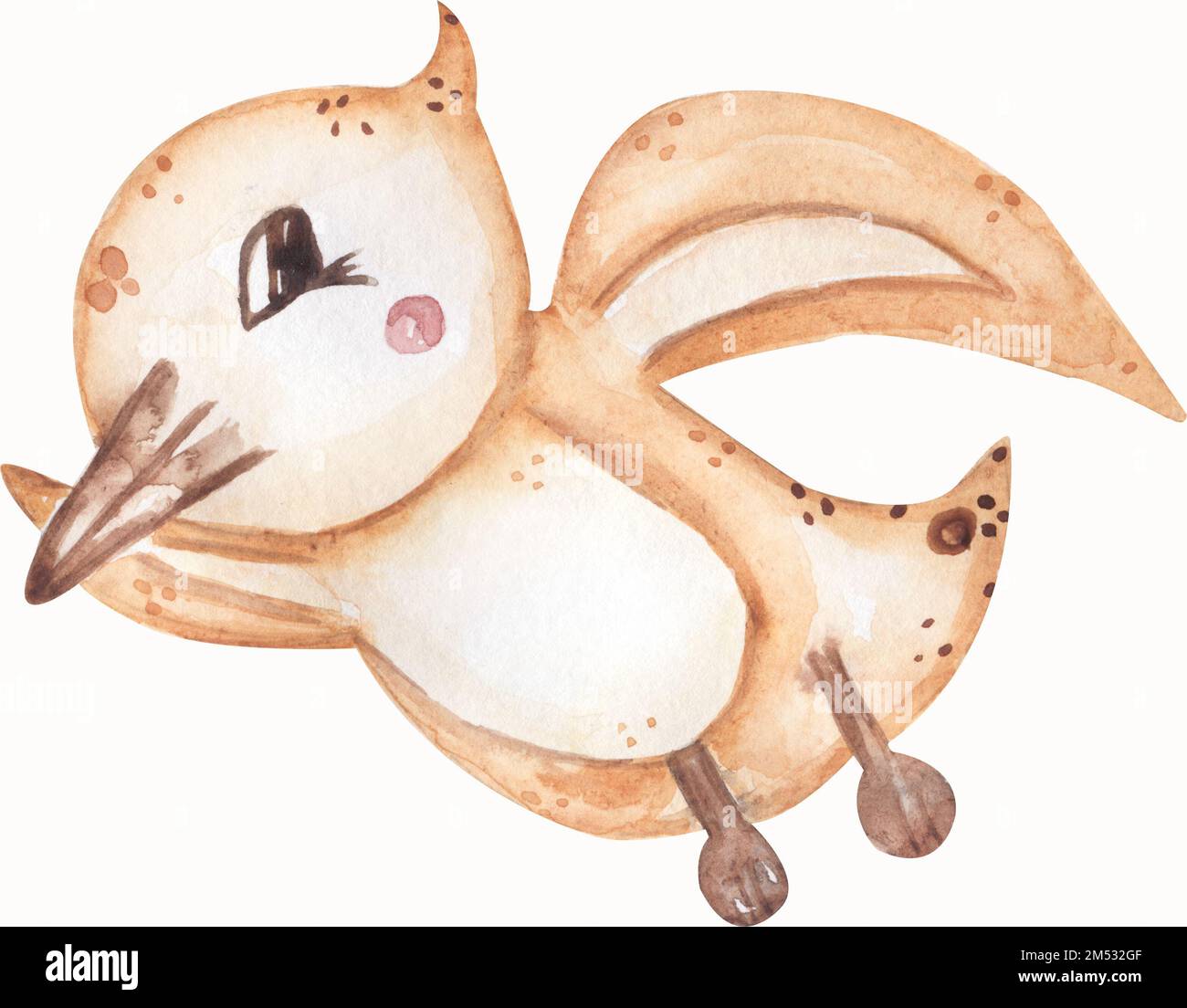 Watercolor dinosaur illustration for kids, cute dino animal clipart ...