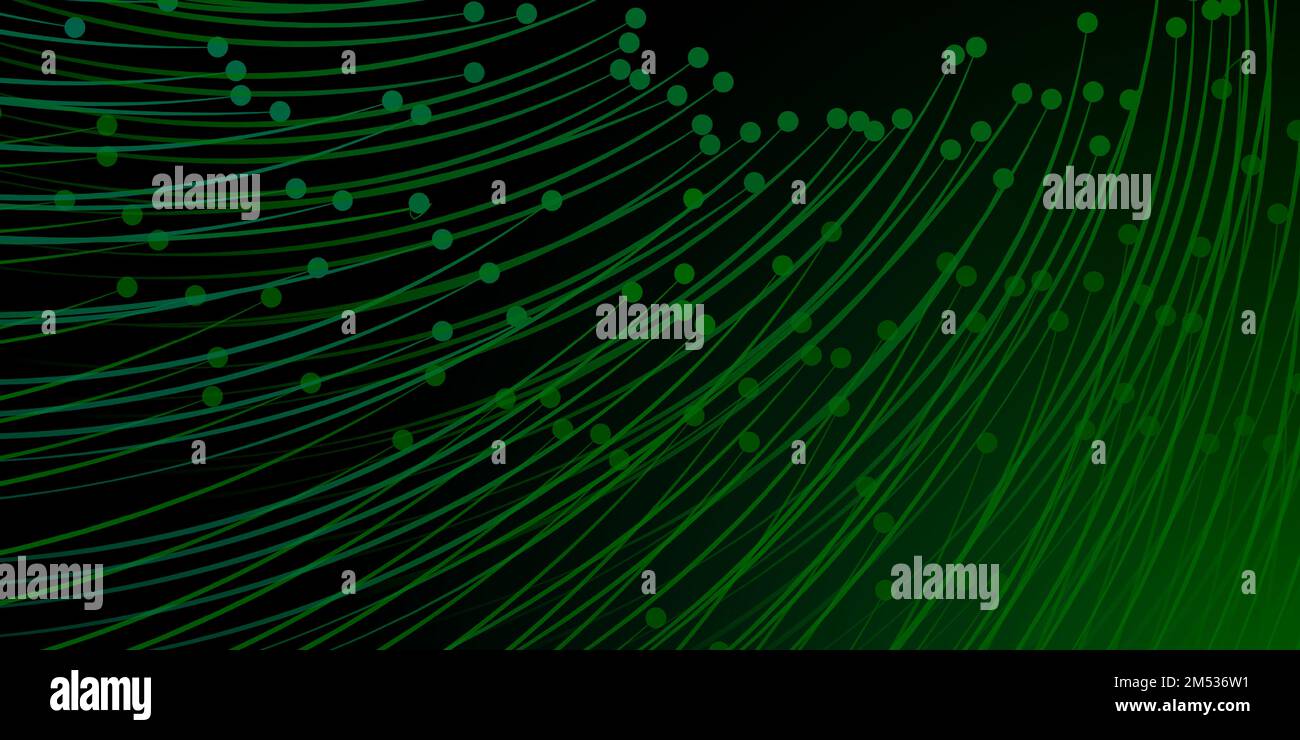 Futuristic digital modern background with glowing lines for web design. Vector data illustration Stock Vector