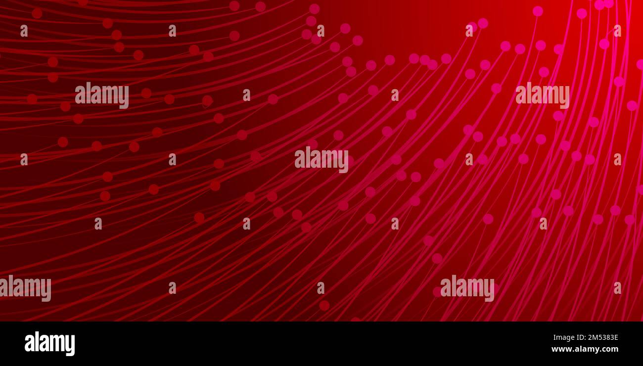 Futuristic digital modern background with glowing lines for web design. Vector data illustration Stock Vector