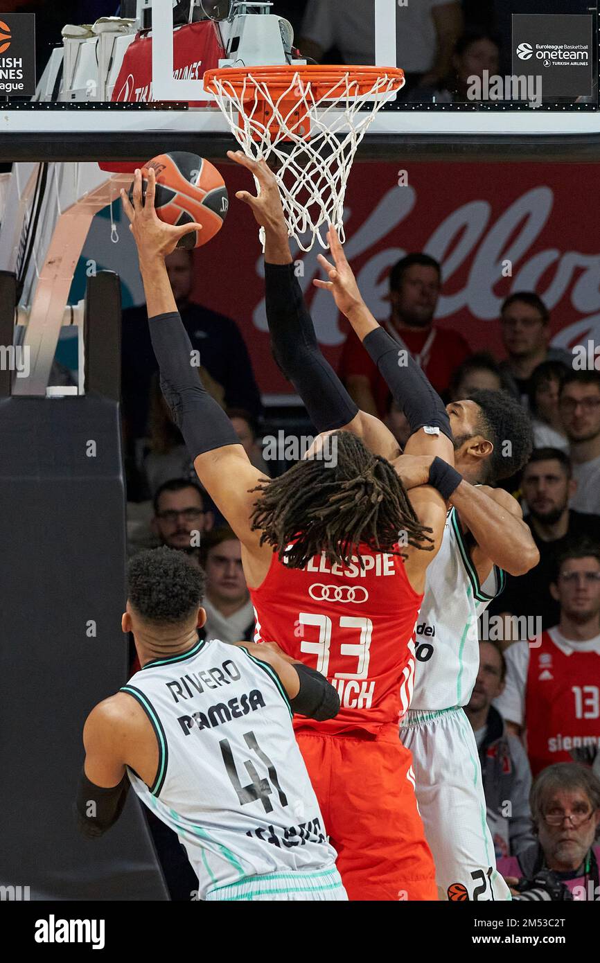 2022/2023 FIBA EuroLeague | München FC Bayern Vs Valencia Basket Club ...