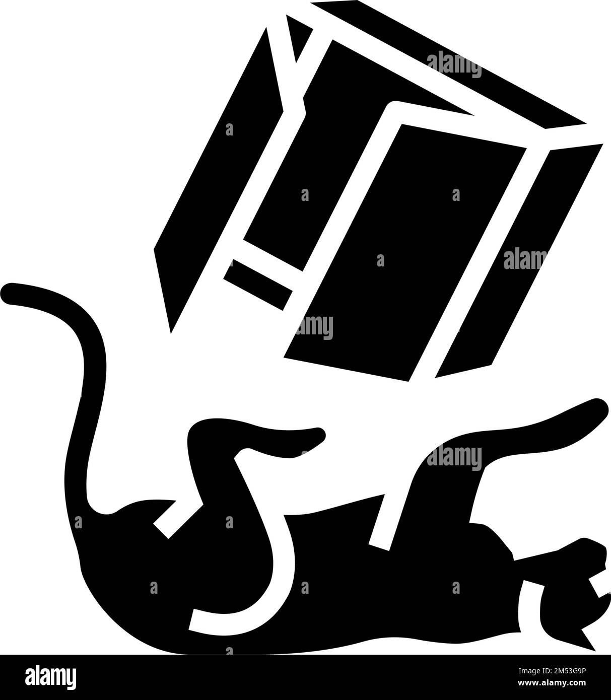 below preposition english glyph icon vector illustration Stock Vector ...