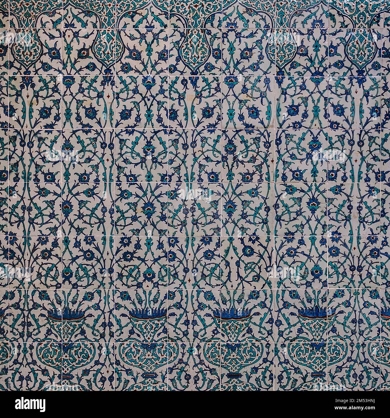 The texture of the ceramic tiles in the oriental style. Turkish ceramic ...