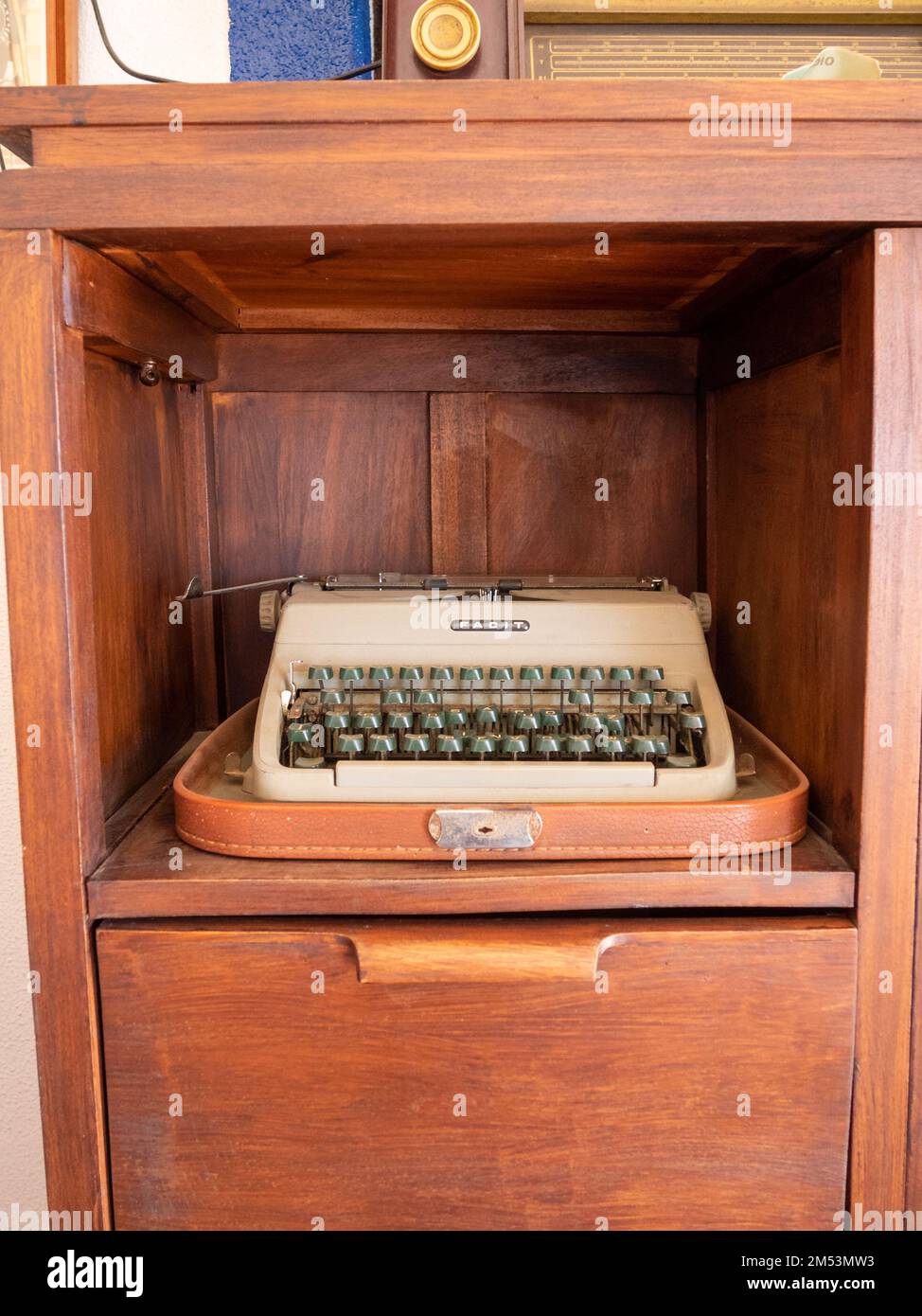 Old typewriter Stock Photo