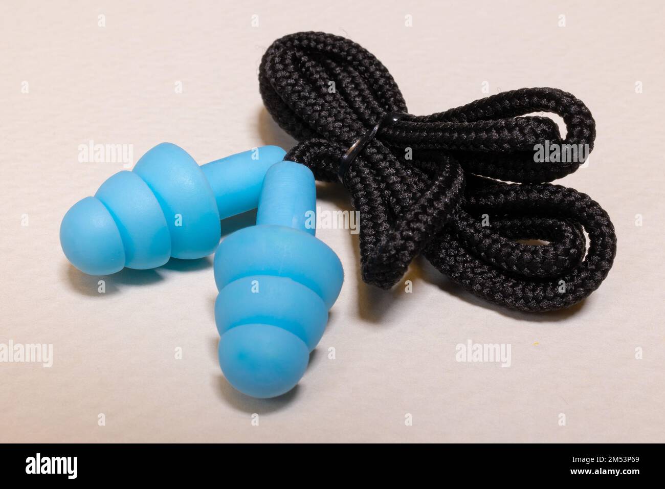 Silicone ear plugs for human ears on white background Stock Photo Alamy