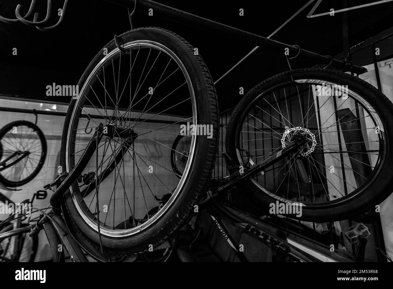 Repair shop Black and White Stock Photos & Images Alamy